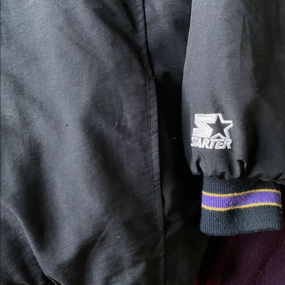 Los Angeles Lakers Starter Parka Jacket 1990’s VTG - Picture 5 of 9